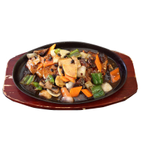 Pato a la plancha de ´douchi´