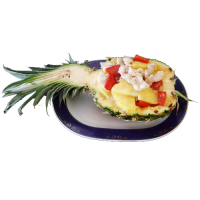 Pollo a la piña